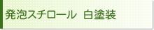 発泡スチロール　白塗装